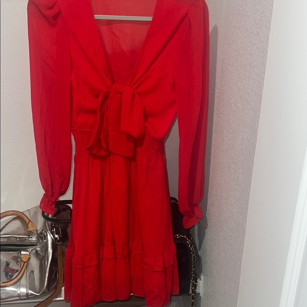 Jessica Bara Red dress size small